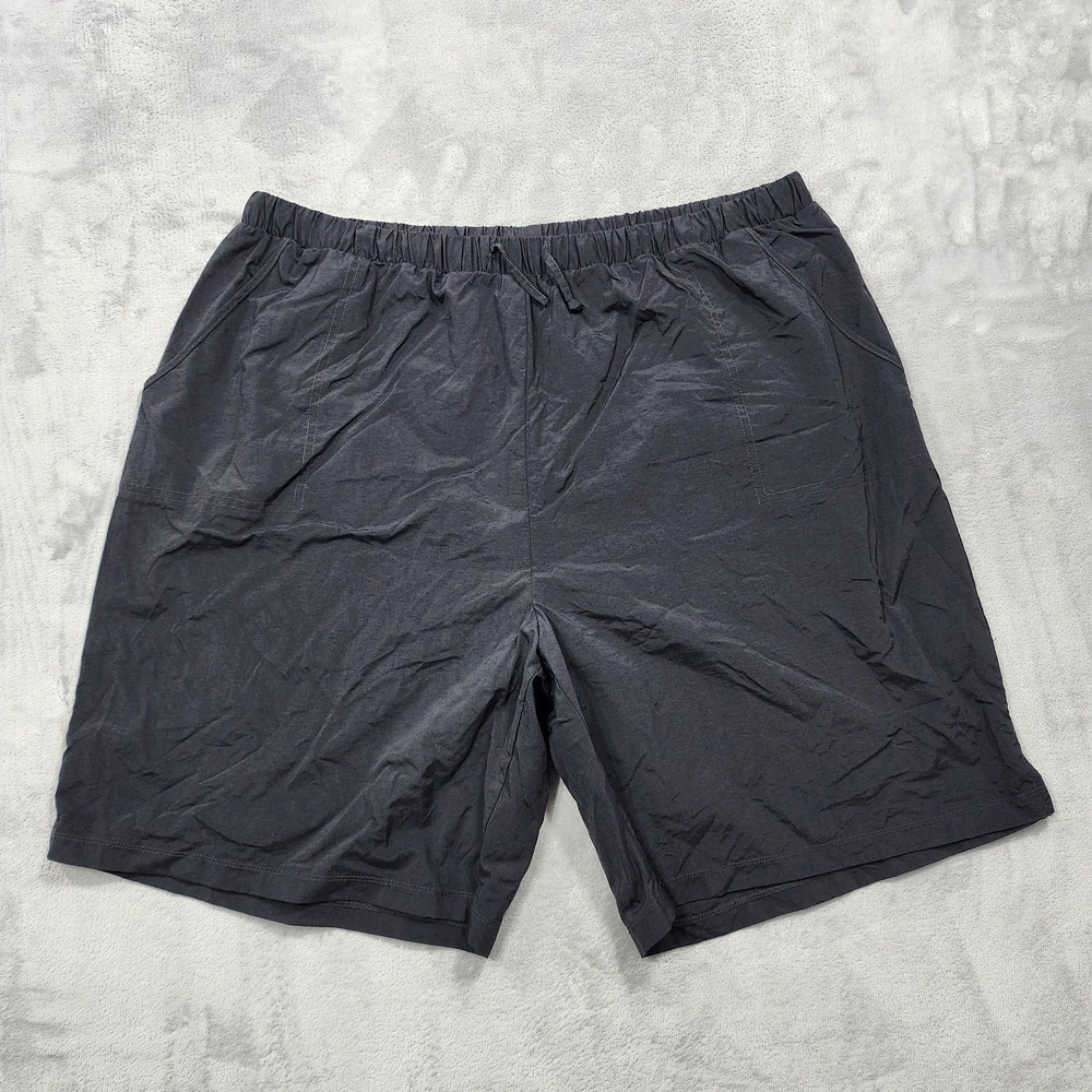 Swimsuit For All Swim Shorts Womens 22/24 Plus Black Solid Lined Pockets Beach